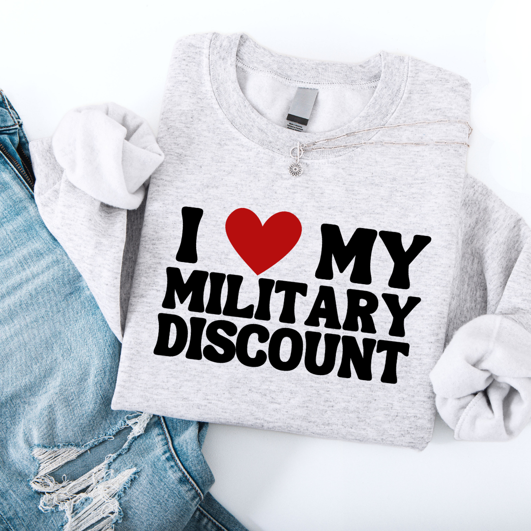 Military Discount Crewneck