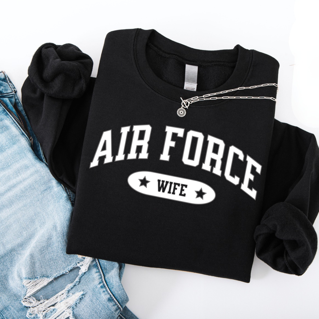 Varsity Air Force Crewneck