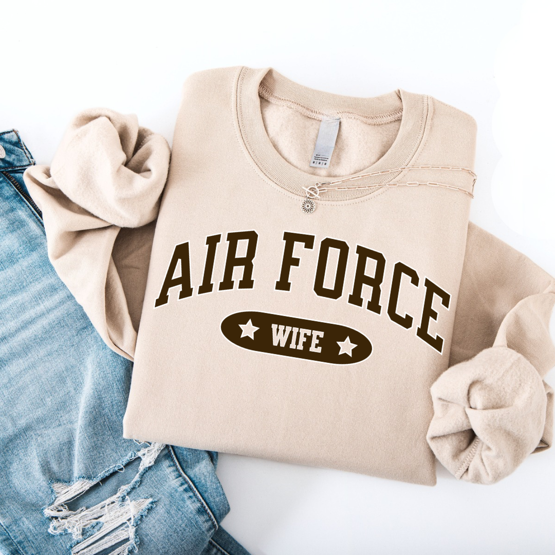 Varsity Air Force Crewneck