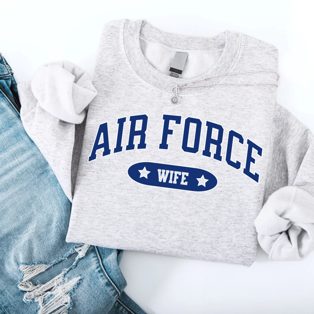 Varsity Air Force Crewneck