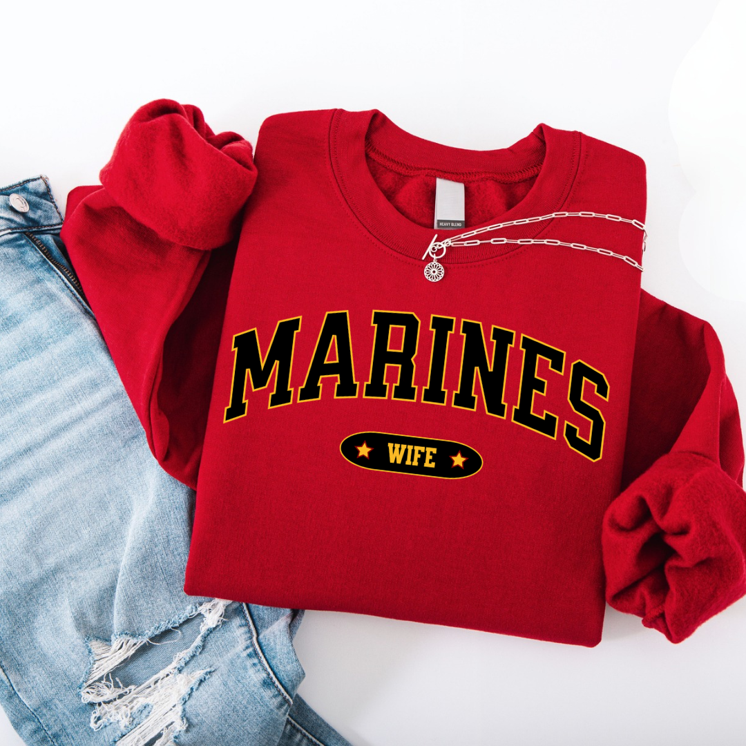 Varsity Marines Crewneck
