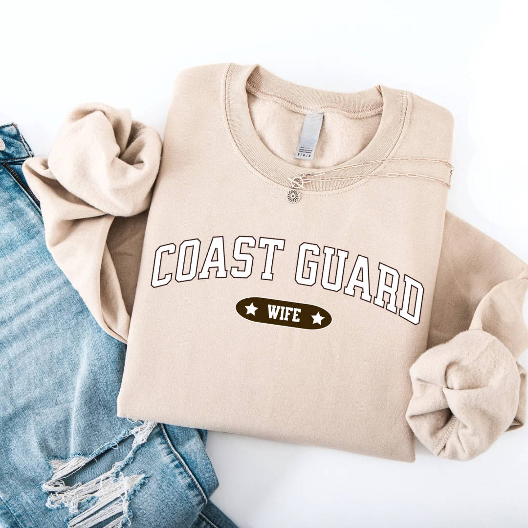 Varsity Coast Guard Crewneck