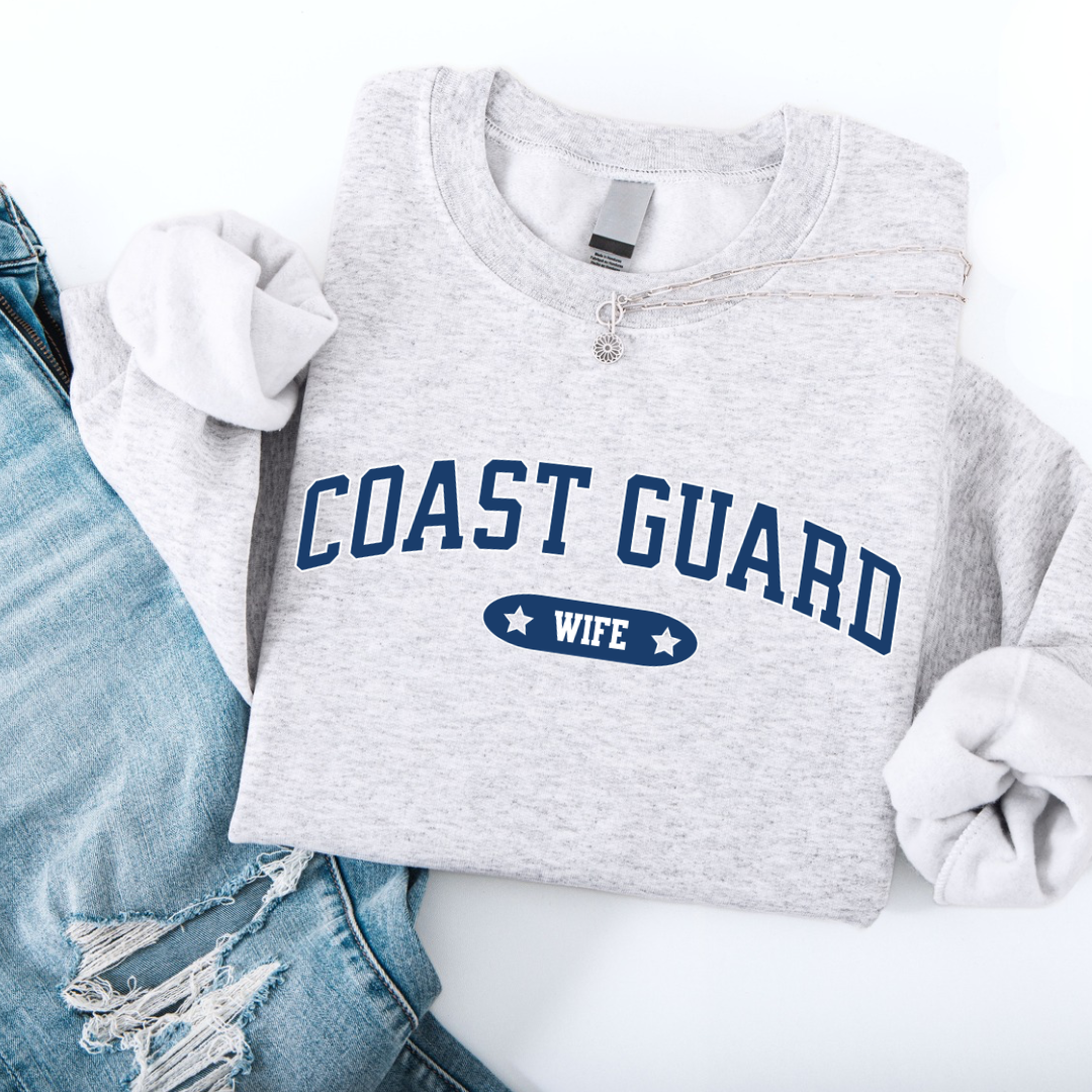 Varsity Coast Guard Crewneck