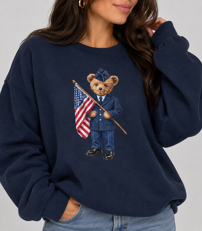 Air Dress Blues Bear Crewneck