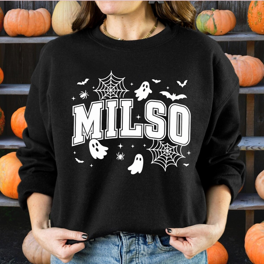 Spooky Milso Crewneck