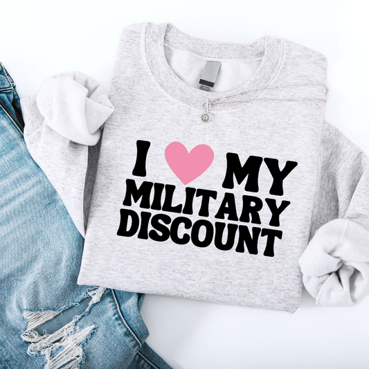 Military Discount Crewneck