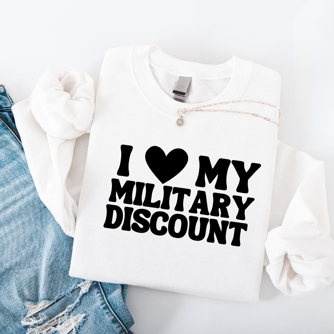 Military Discount Crewneck