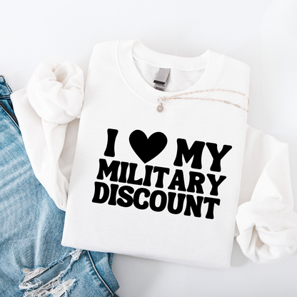 Military Discount Crewneck