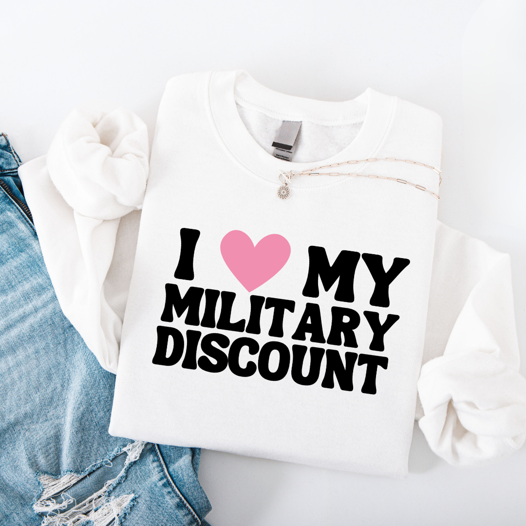 Military Discount Crewneck
