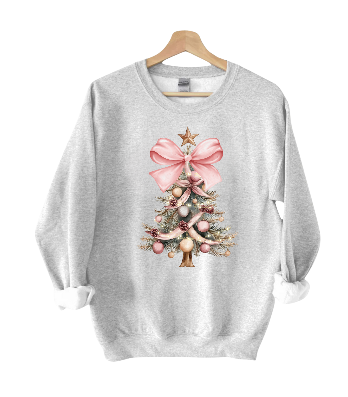 Coquette Christmas Tree Crewneck