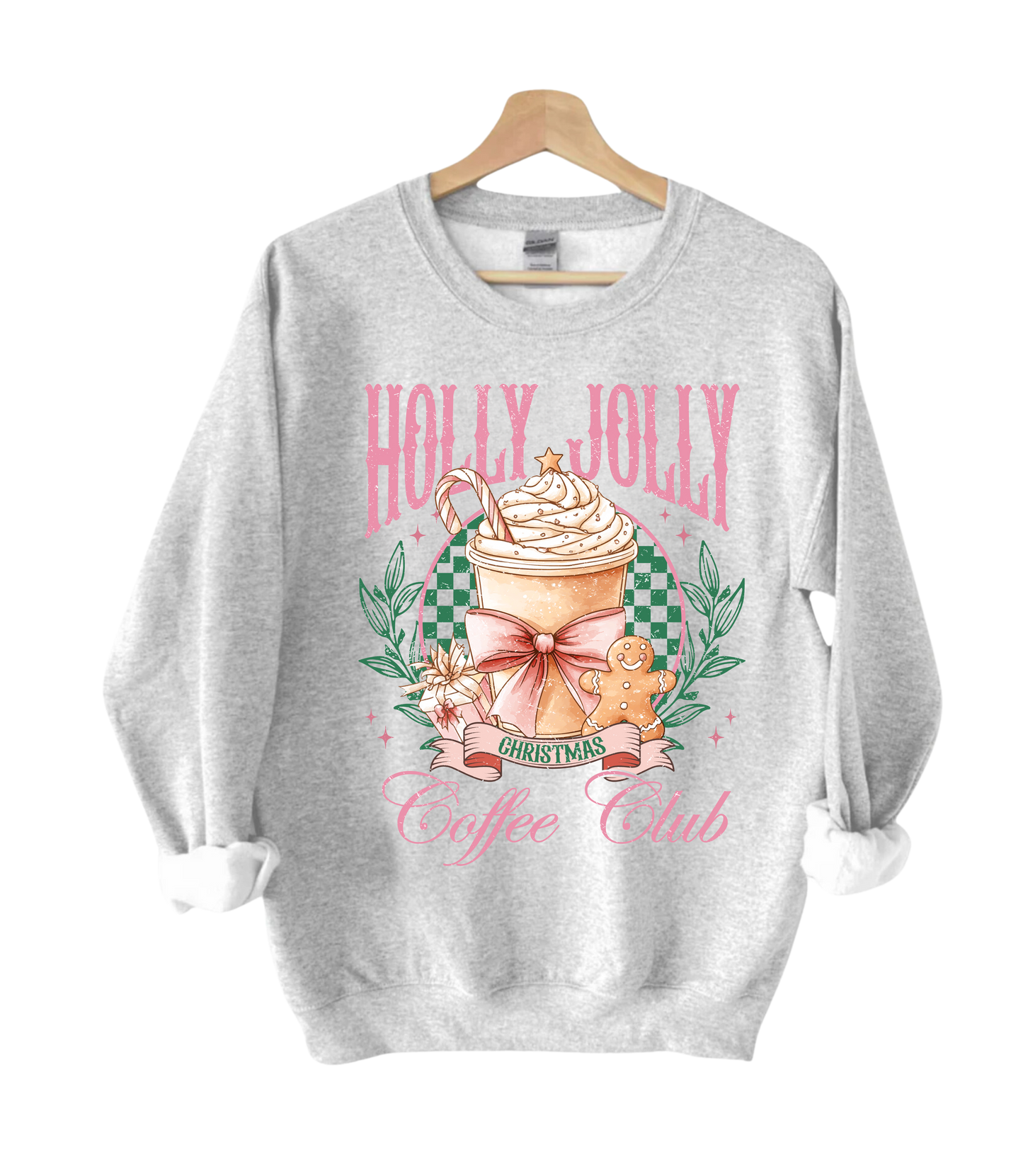 Holly Jolly Coffee Club Crewneck