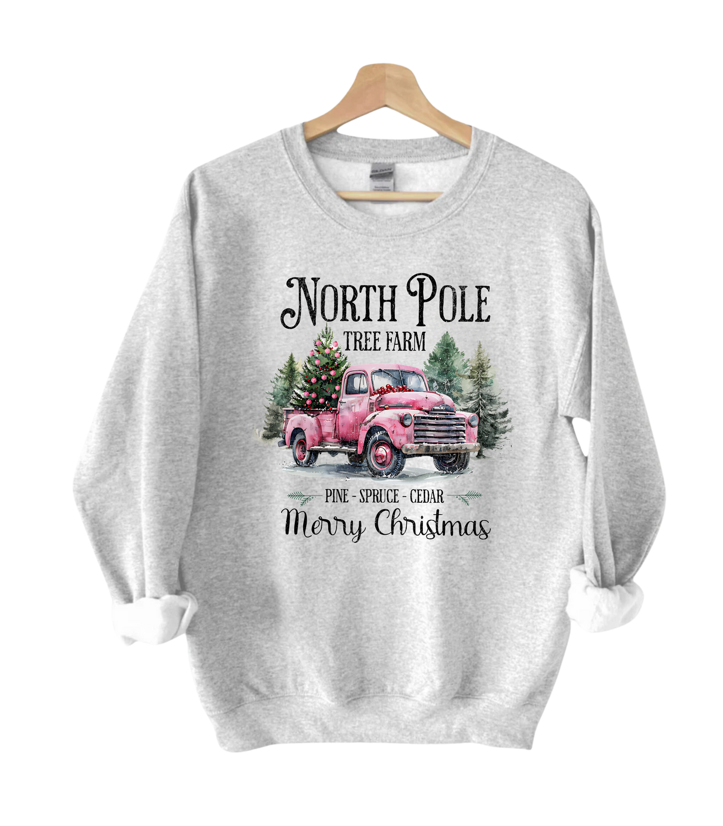 North Pole Tree Farm Crewneck