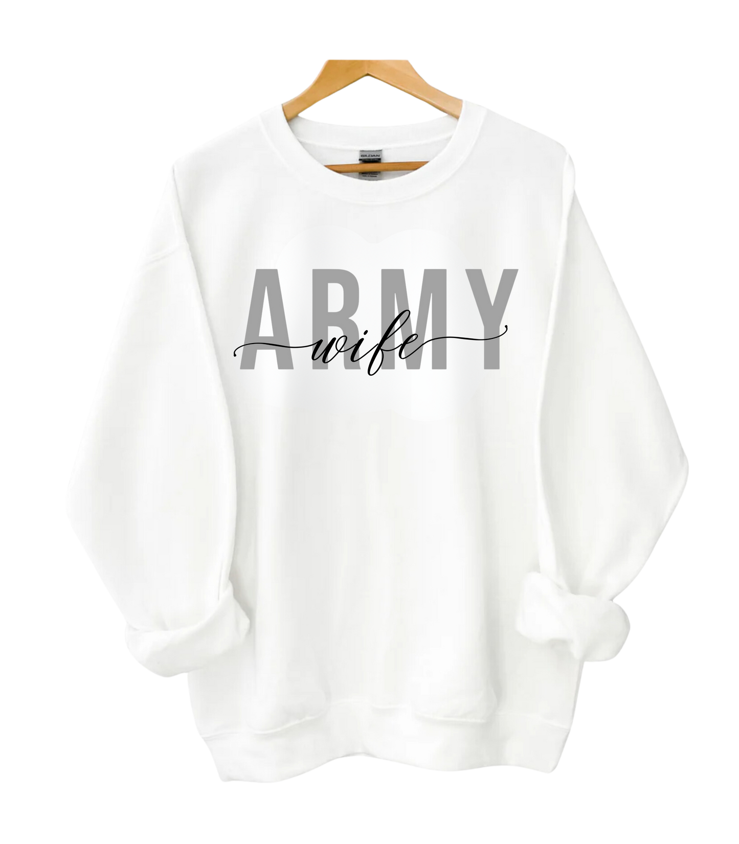 Army Wife Crewneck