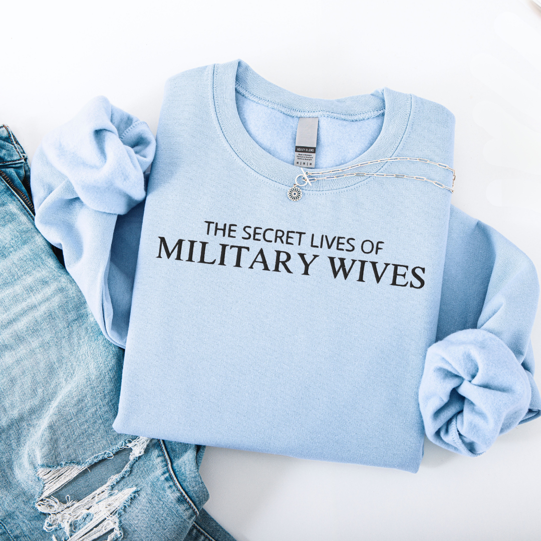 Secret Lives Embroidered Crewneck