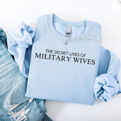 Secret Lives Embroidered Crewneck