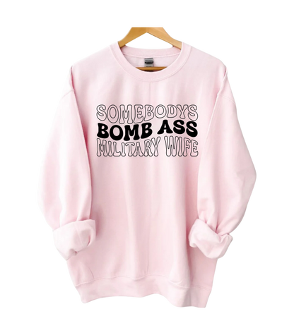 Bomb Ass Wife Crewneck