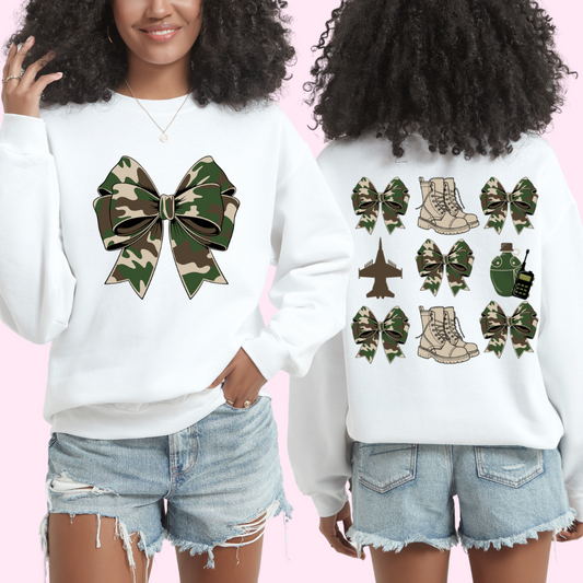 Coquette Air Force Crewneck