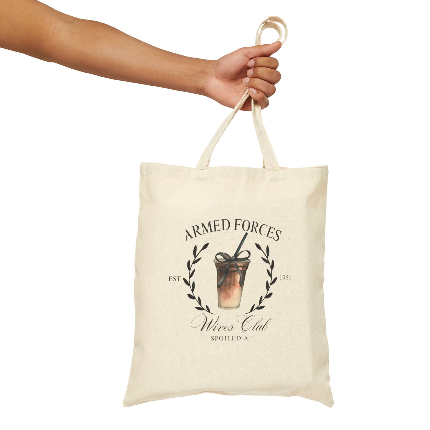 Armed Forces Wives Club Tote Bag