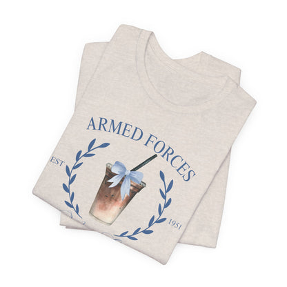 Blue Armed Forces Wives Club Tee