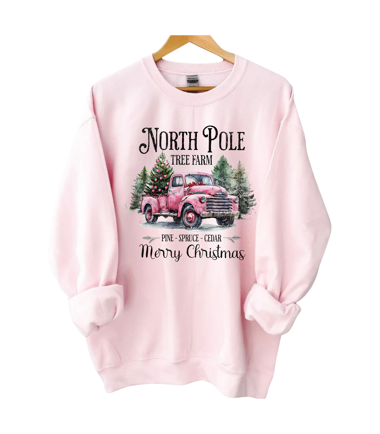 North Pole Tree Farm Crewneck