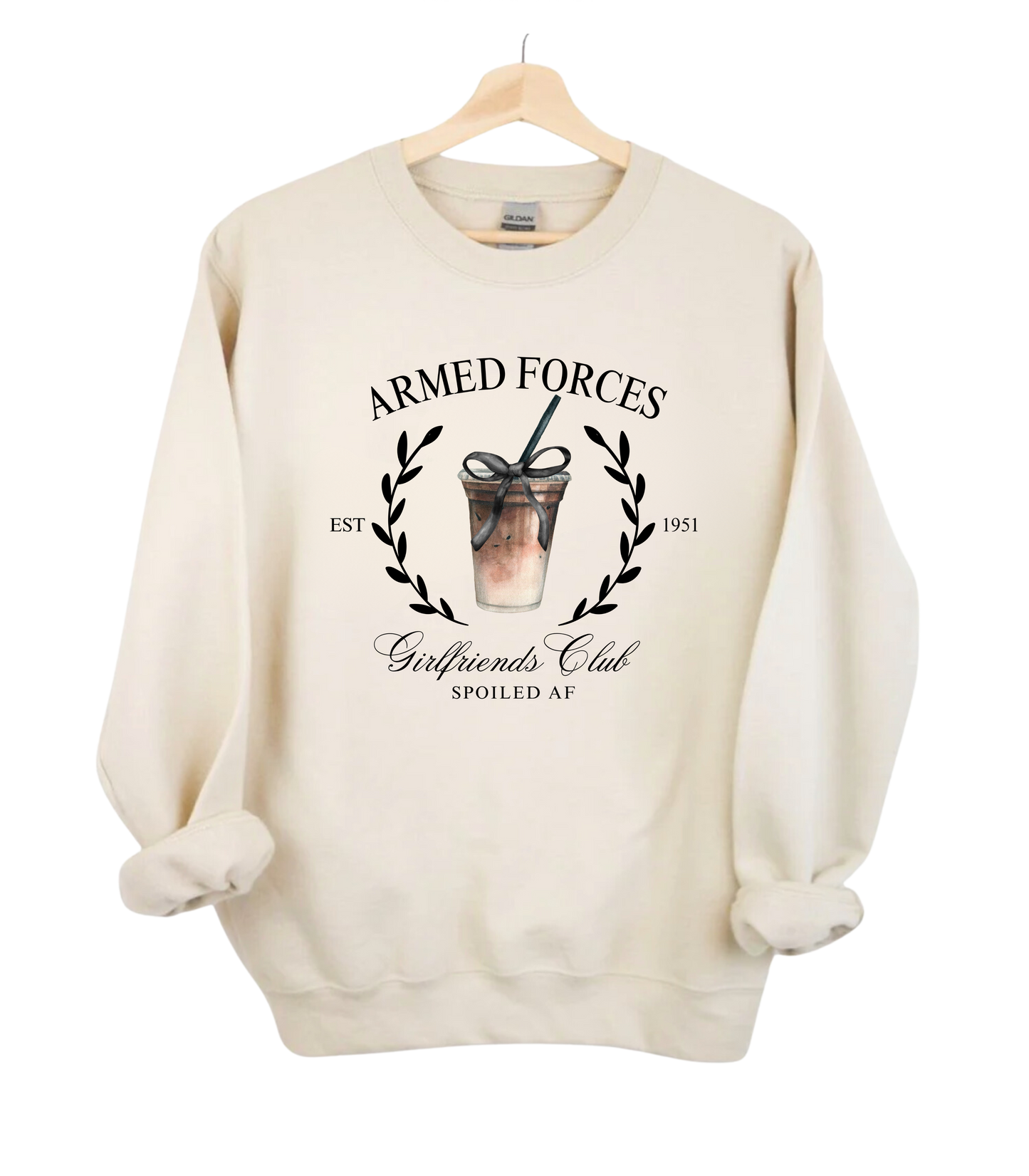 Armed Forces Girlfriends Club Crewneck