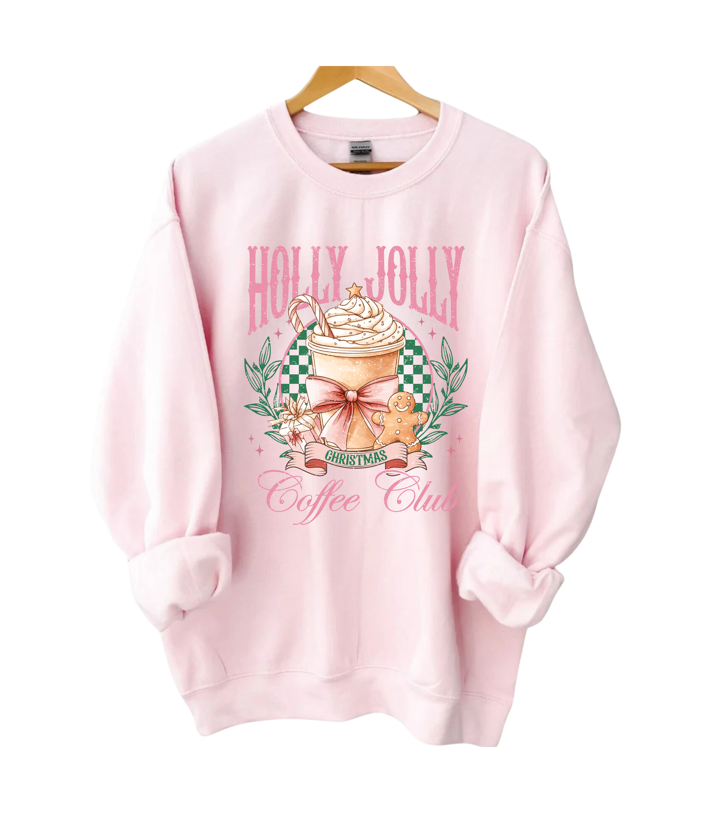 Holly Jolly Coffee Club Crewneck