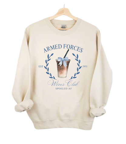 Armed Forces Wives Club Crewneck