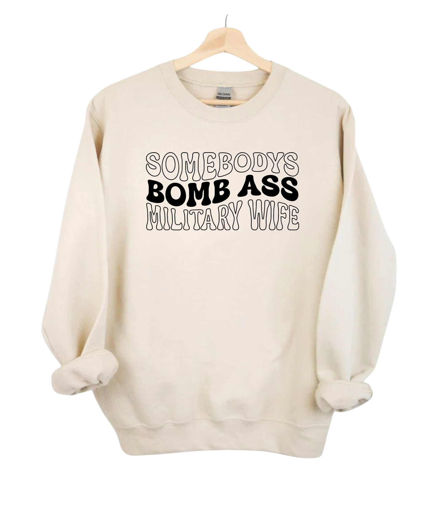 Bomb Ass Wife Crewneck