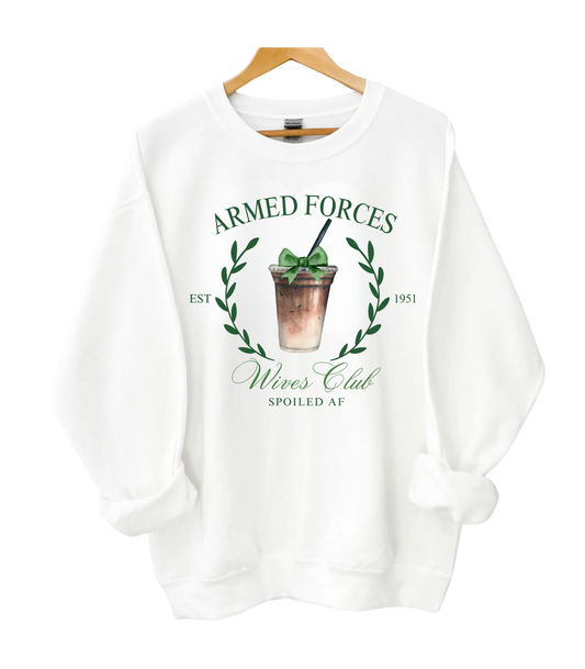 Armed Forces Wives Club Crewneck