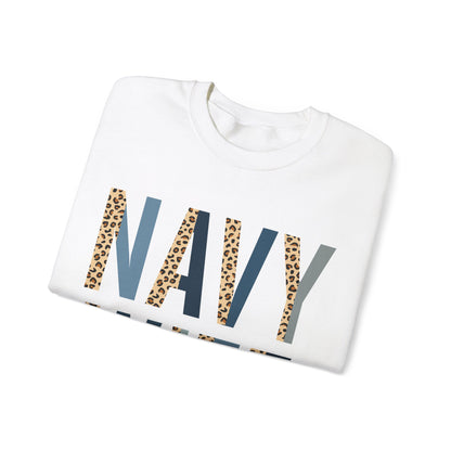 Navy Wife Crewneck