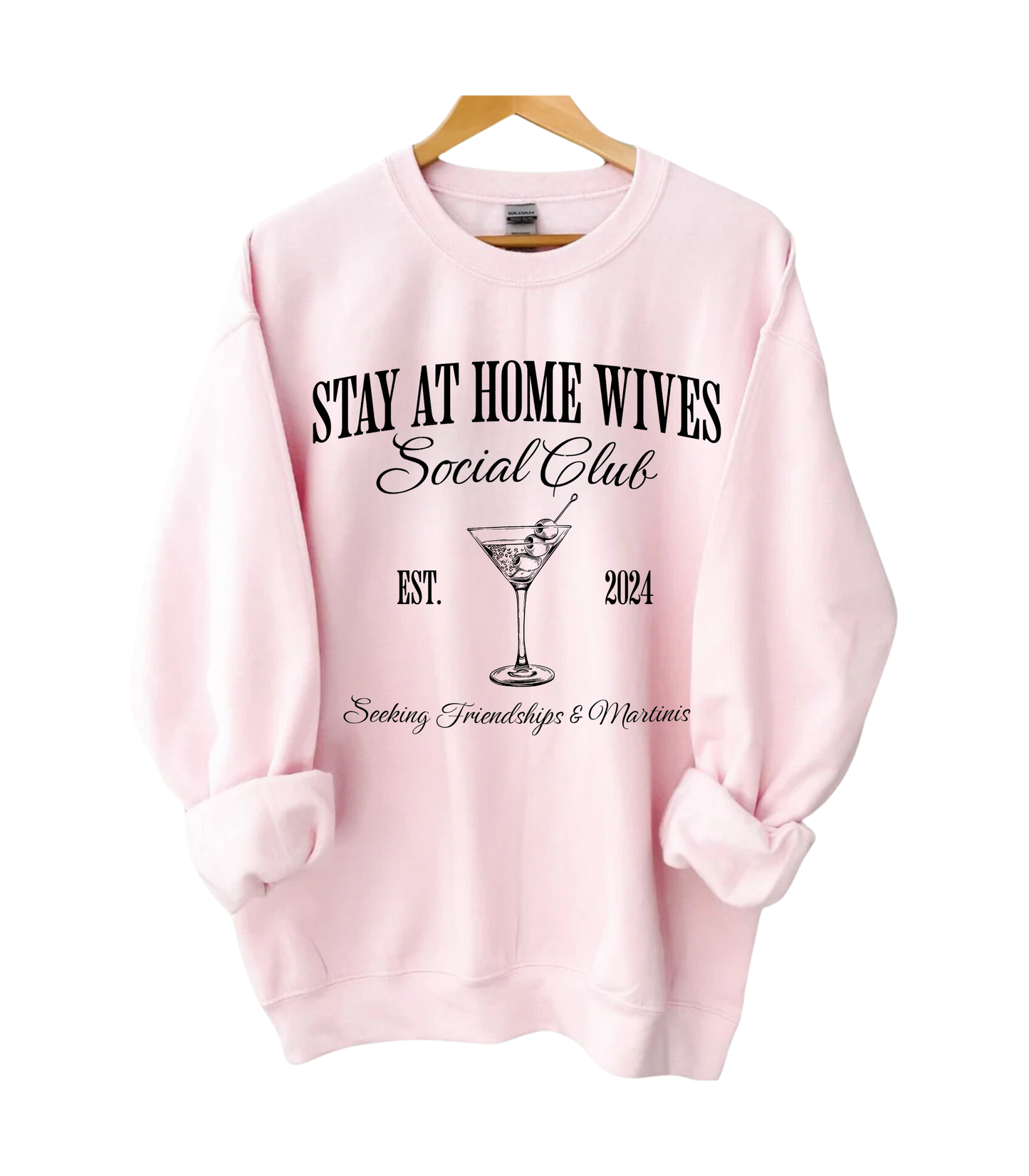 SAHW Club (Martini) Crewneck