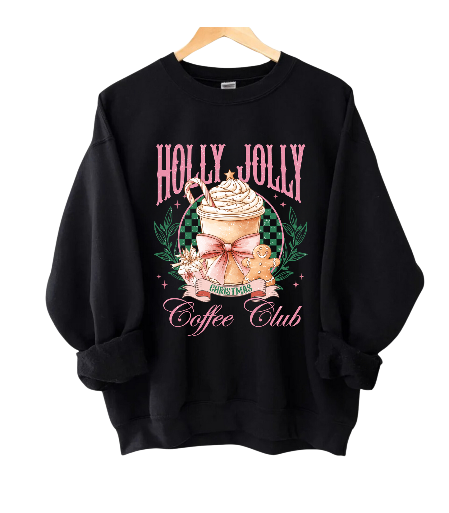 Holly Jolly Coffee Club Crewneck