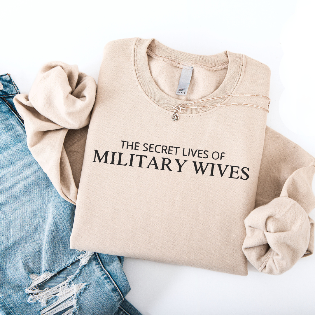 Secret Lives Embroidered Crewneck