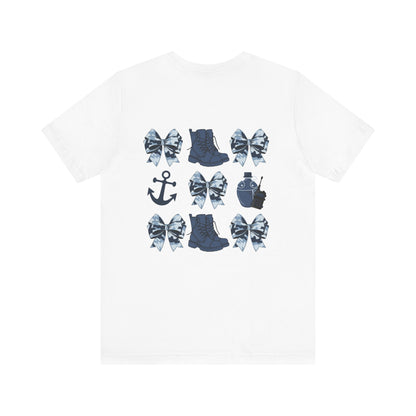 Coquette Navy Tee