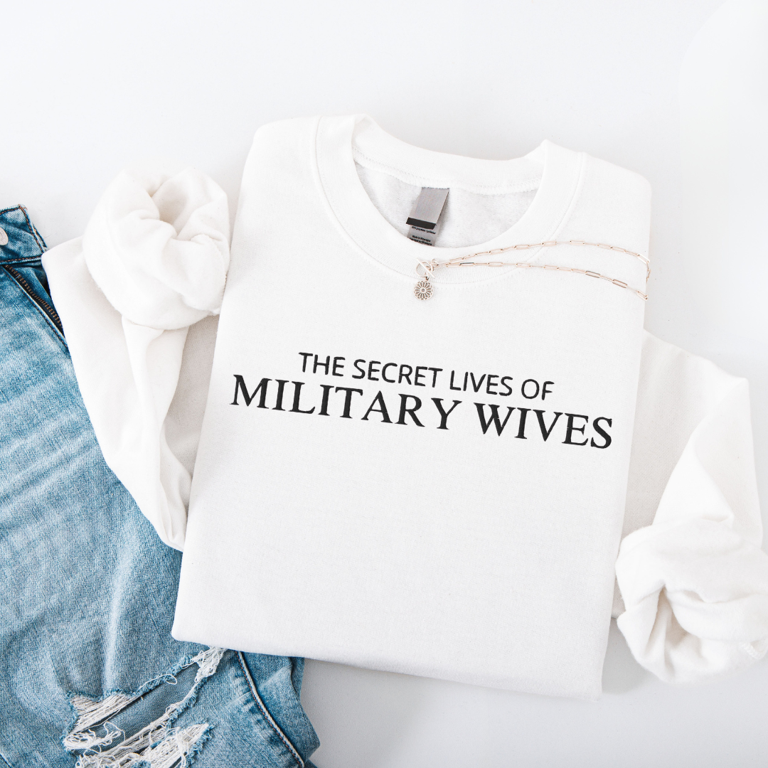 Secret Lives Embroidered Crewneck