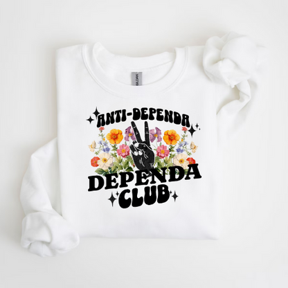 Anti Dependa Club Crewneck