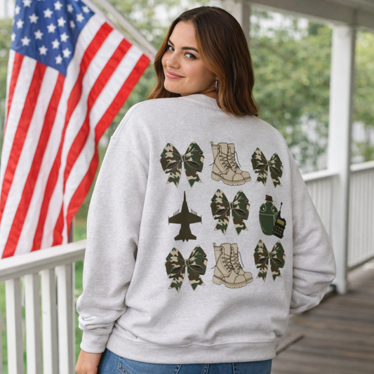 Coquette Air Force Crewneck