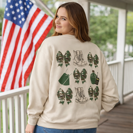 Coquette Army Crewneck