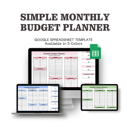 The Simple Budget Planner