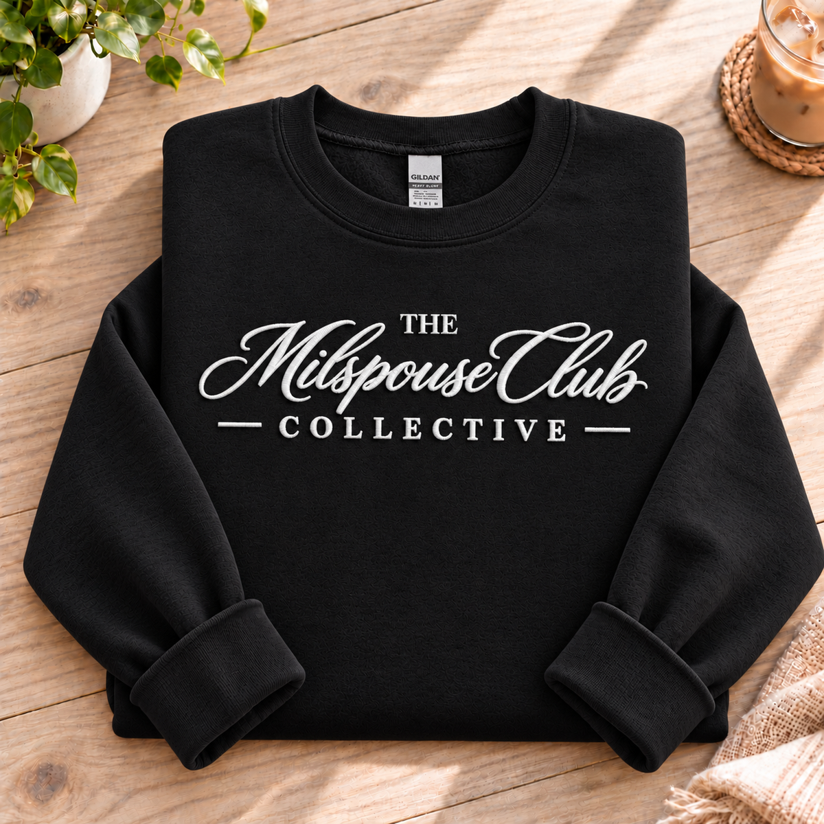 Milso Collective Embroidered Crewneck