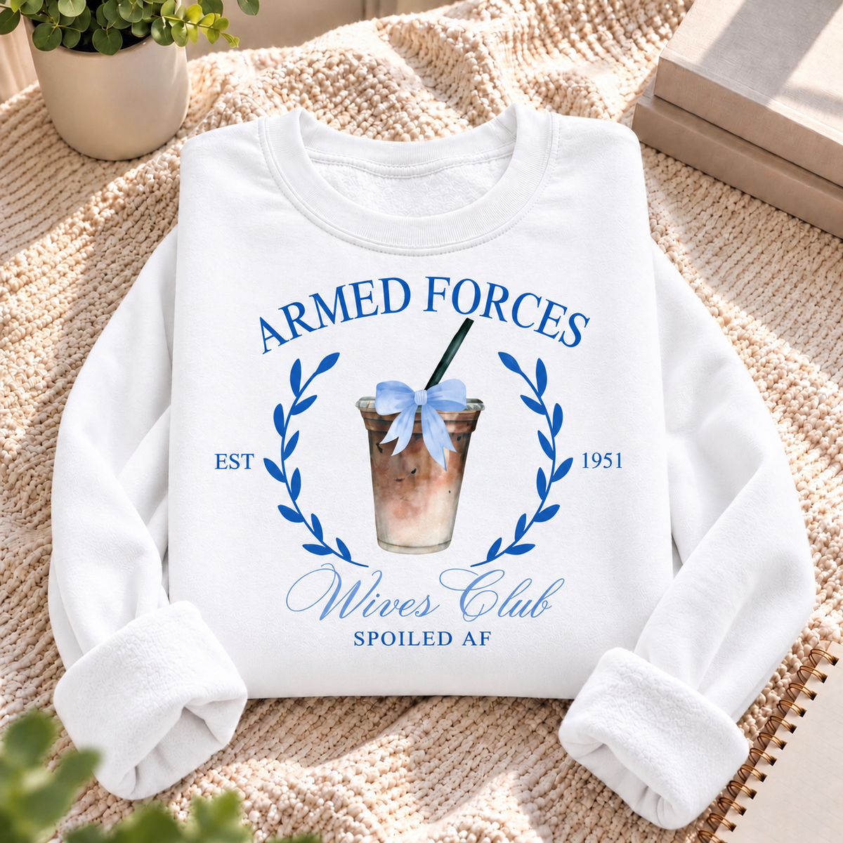 Armed Forces Wives Club Crewneck