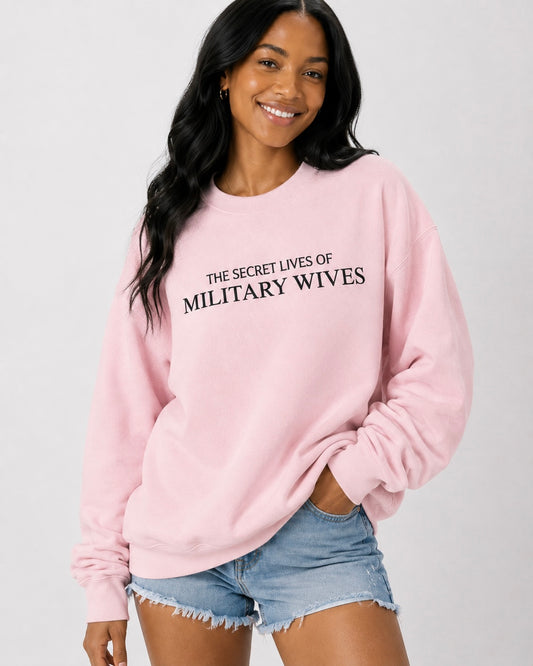 Secret Lives Embroidered Crewneck