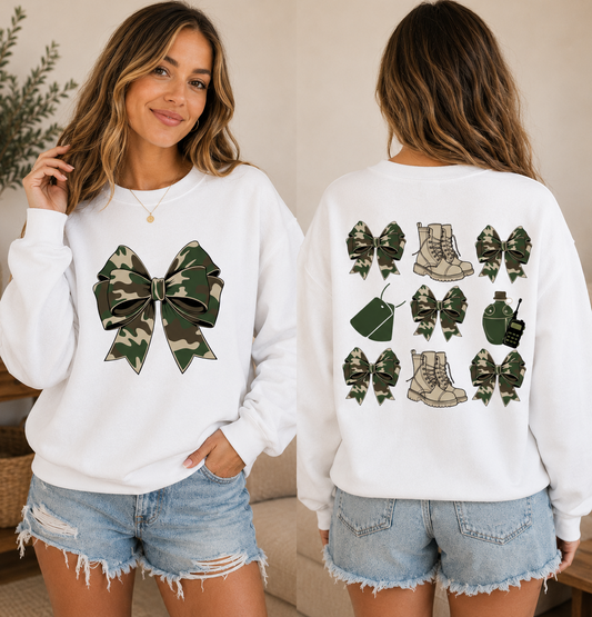 Coquette Army Crewneck