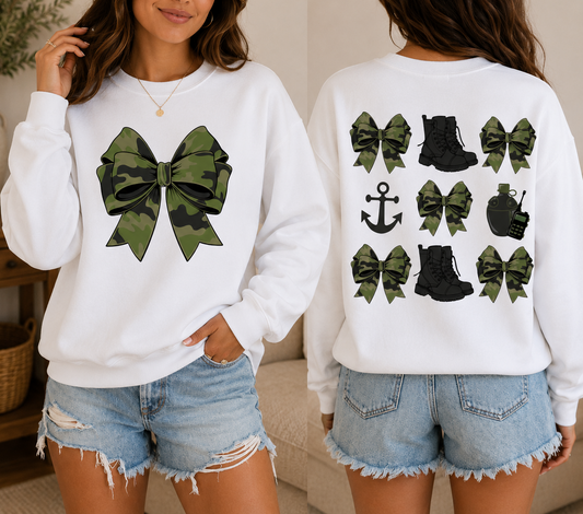 Coquette Navy Crewneck 2.0