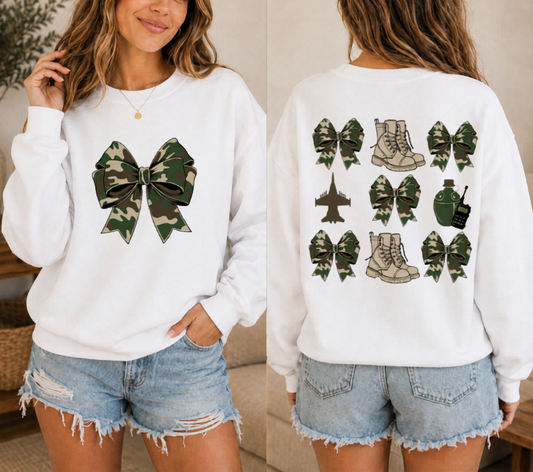 Coquette Air Force Crewneck