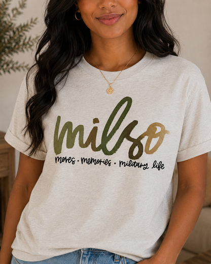 Cursive Milso Tee