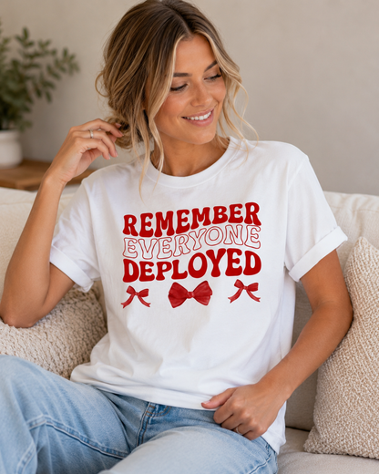 R.E.D Bow Tee