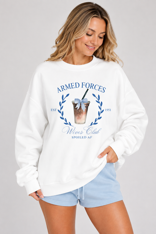 Armed Forces Wives Club Crewneck