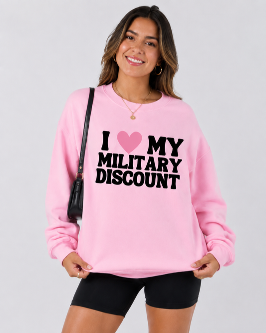 Military Discount Crewneck