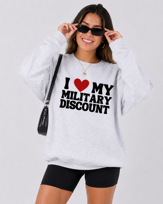 Military Discount Crewneck